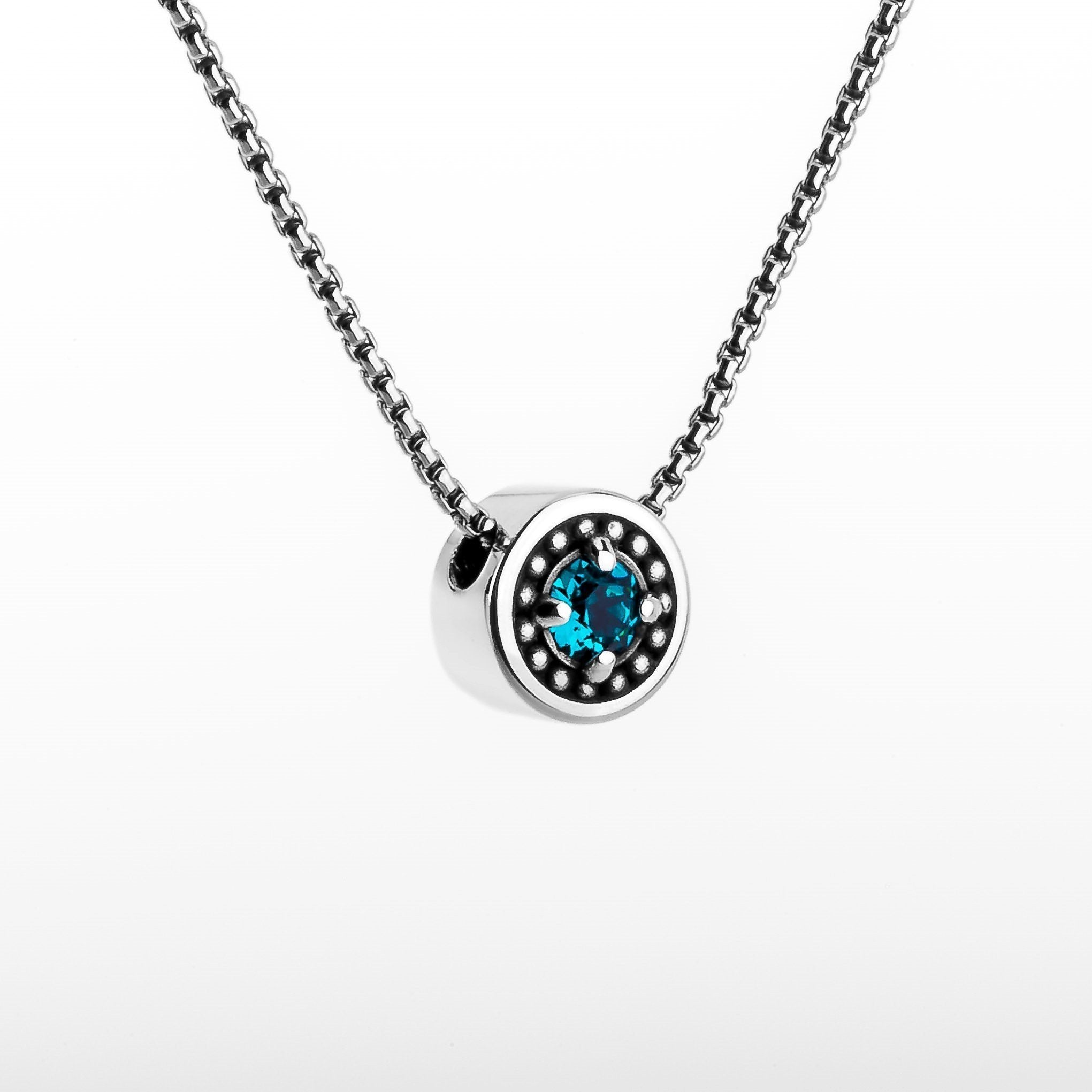 December Birthstone Necklace - The Generations "Petite"