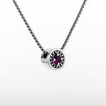 February Birthstone Necklace - The Generations "Petite"