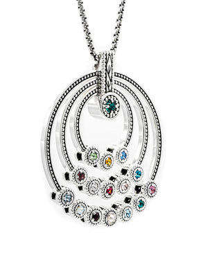 GREAT GRANDMOTHERS BIRTHSTONE NECKLACE
