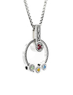 MOTHERS BIRTHSTONE NECKLACE